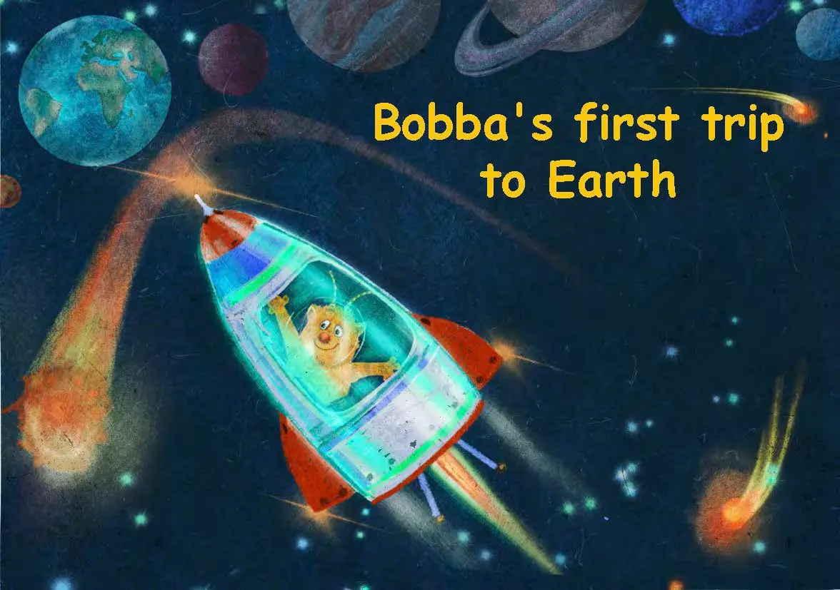 Bobba's first trip to Earth
