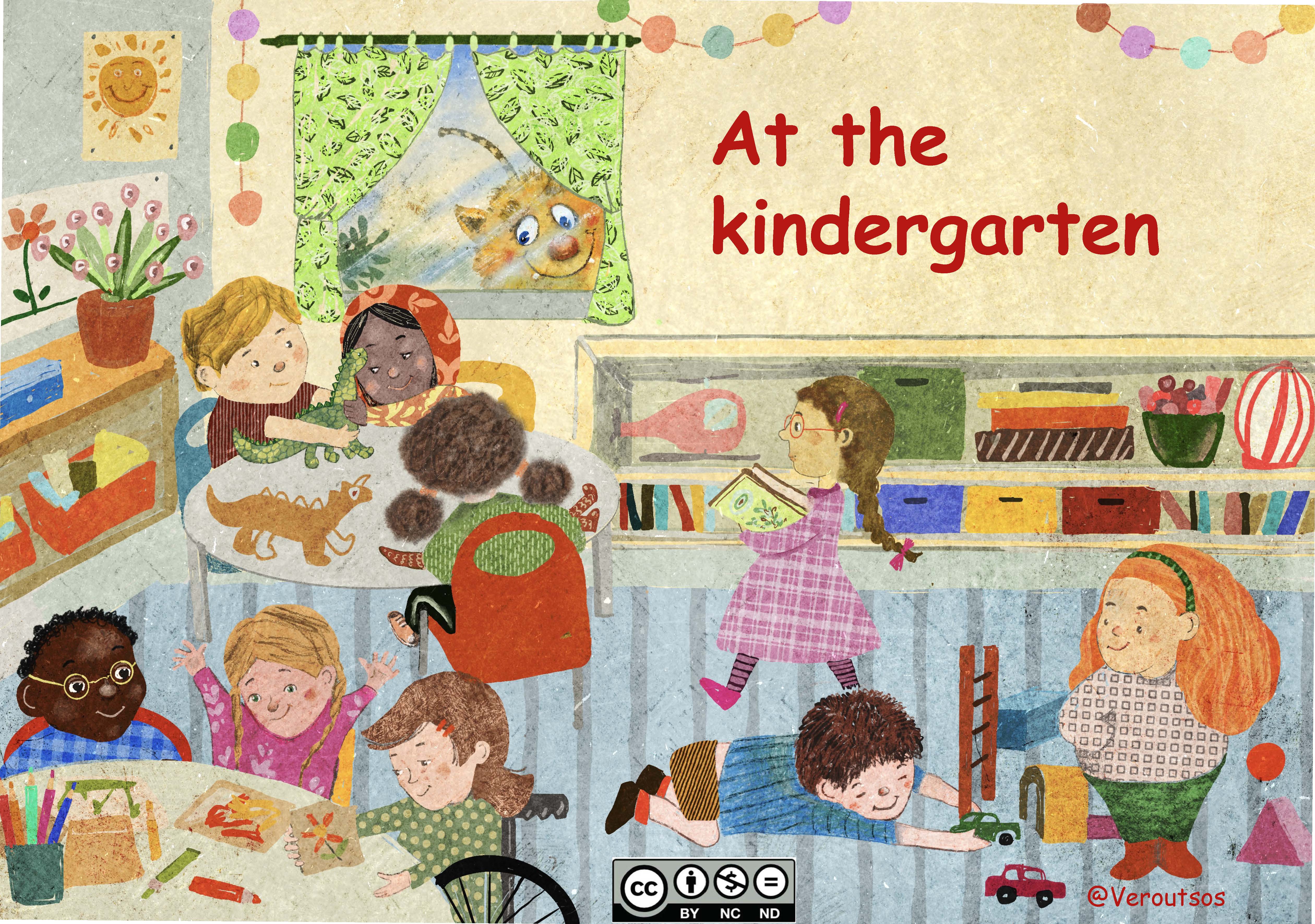 At the kindergarten