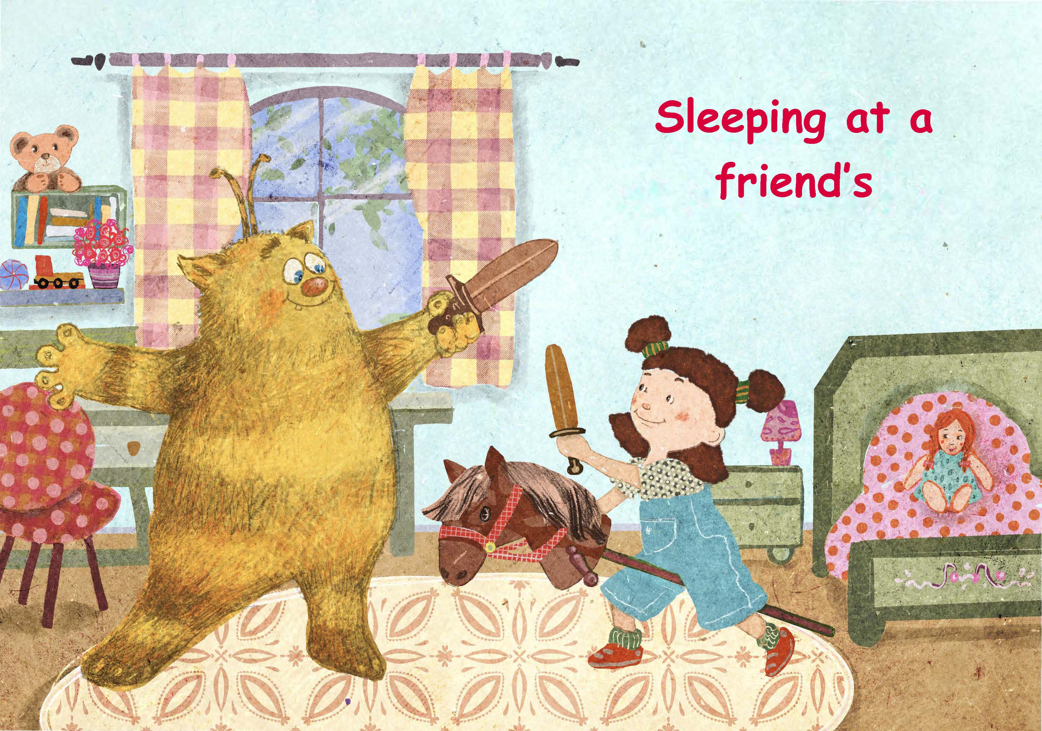 Sleeping at a friend's